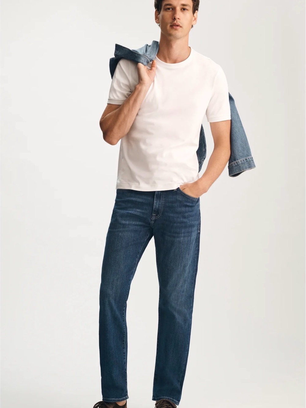 Mavi Zach Straight Leg Jeans 33x32